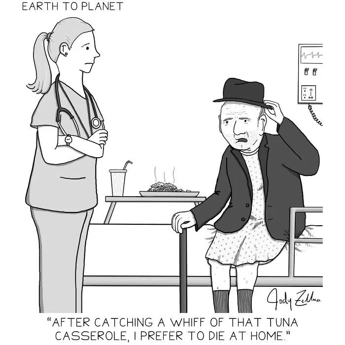 "Earth To Planet": 27 New Humorous Comics By Jody Zellman To Boost Your Mood
