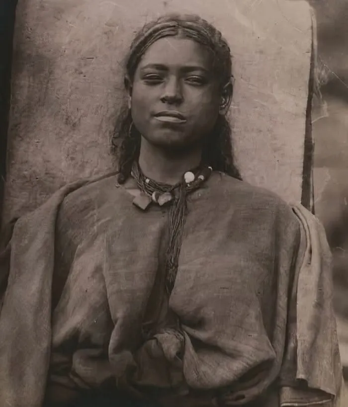 Portrait Of A Young Woman, Ethiopia, 1885-1888