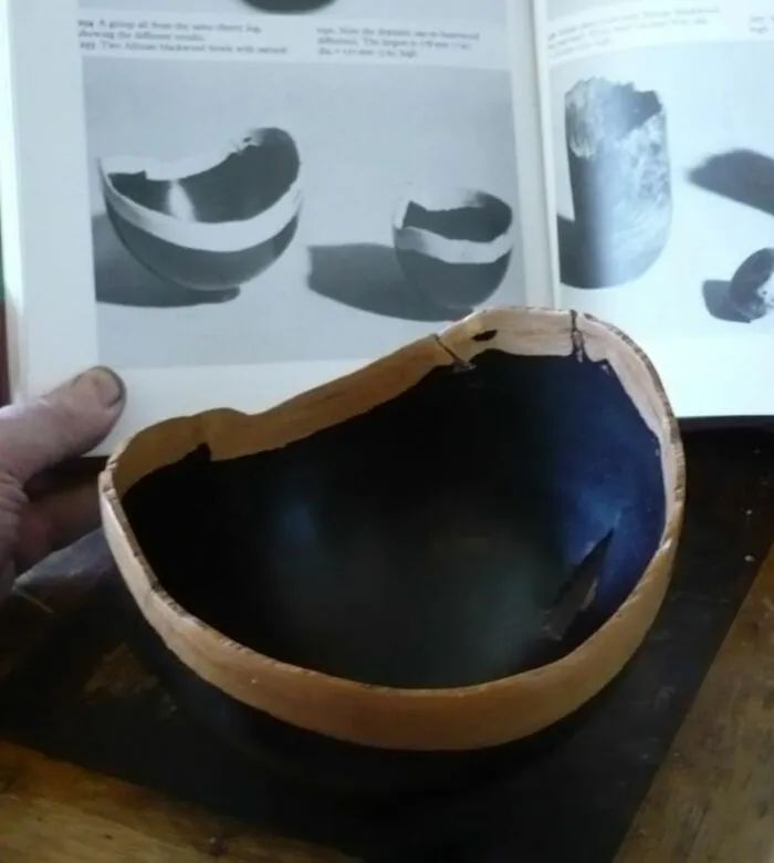 I'm A Woodturner & Found A Lovely Bowl In A Vintage Store, Made By The Guy Who Inspired Me As A Kid