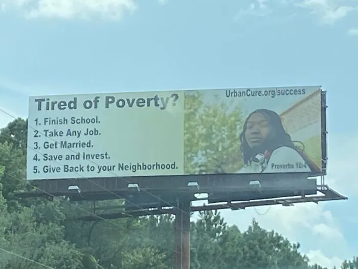 Whoever Made This Billboard Can Shove It 