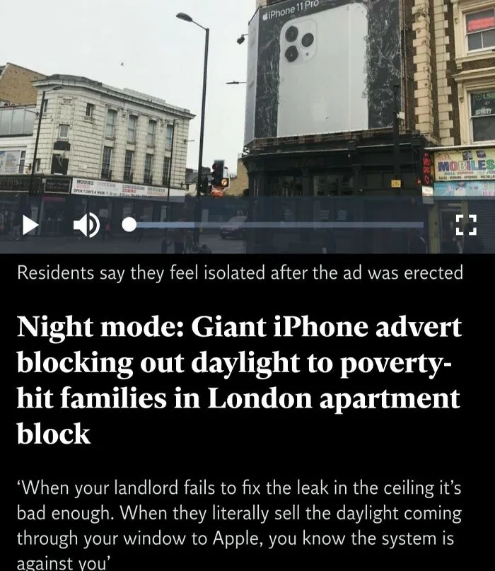 Ad Is More Important Than Daylight