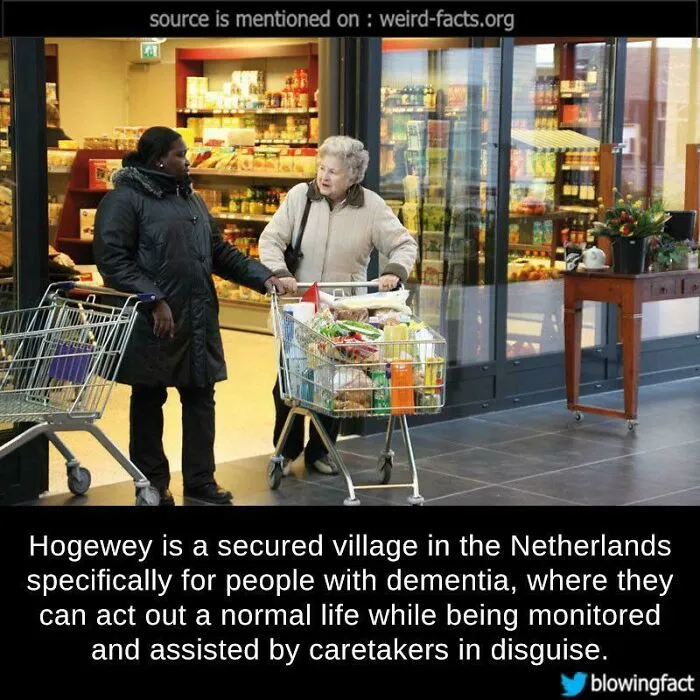 A Town Especially Built For People With Dementia