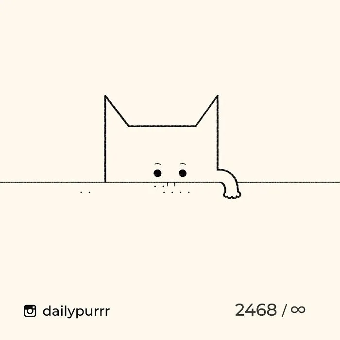 50 Times ‘Stupid Cat Drawings’ Made Everyone Laugh With How Accurate They Were