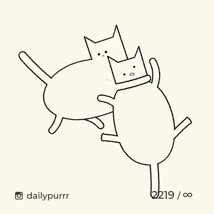 50 Times ‘Stupid Cat Drawings’ Made Everyone Laugh With How Accurate They Were