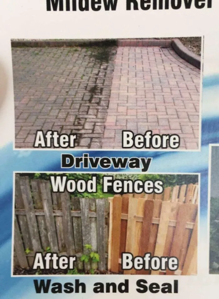 Whoever Designed This Flyer Had No Concept Of Before And After
