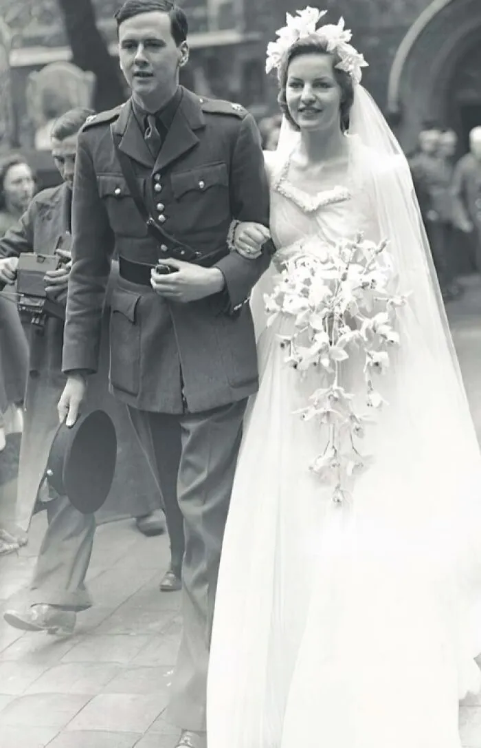 Deborah Mitford, Duchess Of Devonshire And Andrew Cavendish, Duke Of Devonshire In 1941