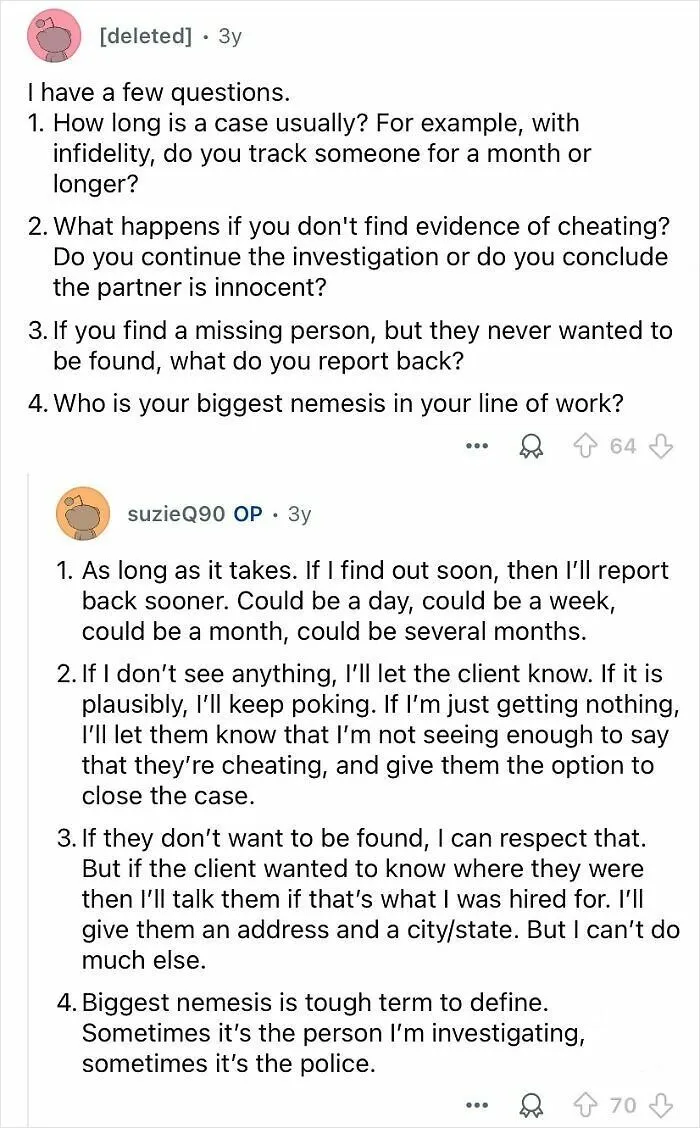 25 Answers From Private Investigators That Give A Real Glimpse Into Their Profession