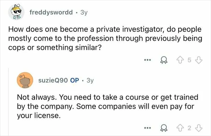 25 Answers From Private Investigators That Give A Real Glimpse Into Their Profession