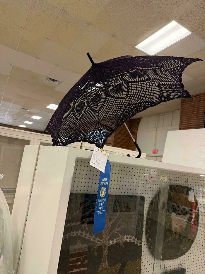 My Parasol Took A Ribbon At The State Fair!