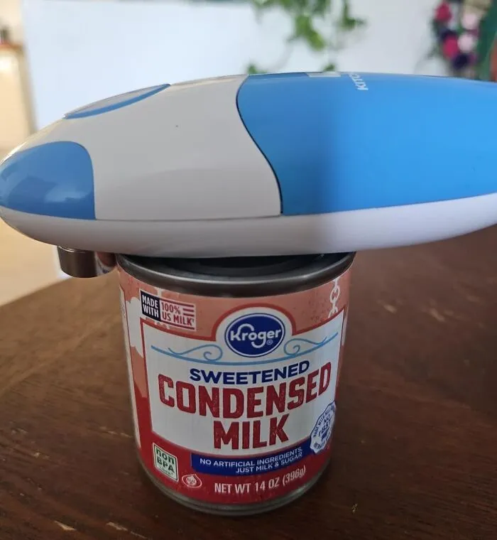 You're One Bad Twist Away From A Trip To Student Health With That Manual Can Opener; An <a Style="Display:inline;" Href="Https://Www.amazon.com/Kitchen-Mama-Electric-Can-Opener/Dp/B087nlnp7t?ie=utf8&th=1&linkcode=ll1&tag=bpdog-20&linkid=65e40045ed4dbc2dcfa032a07e143dc5&language=en_us&ref_=as_li_ss_tl" Target="_blank">  <span Style="Font: Inherit; Color: #d74b1f;"> Electric Can Opener </Span> Means You Can Get To Your Ravioli Without The Mortal Peril