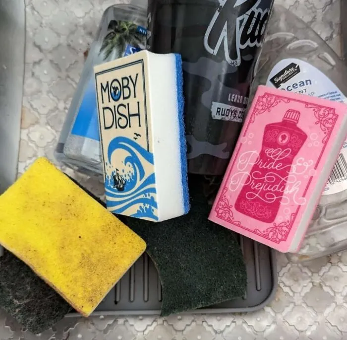 Your Sink Is About To Look More Well-Read Than You Actually Are During Finals Week With These Classic Novel-Themed <a Style="Display:inline;" Href="Https://Www.amazon.com/Genuine-Fred-Novel-Kitchen-Sponges/Dp/B0c7hztrgq?ie=utf8&th=1&linkcode=ll1&tag=bpdog-20&linkid=a4d705e816709981cfcc5b980428a279&language=en_us&ref_=as_li_ss_tl" Target="_blank">  <span Style="Font: Inherit; Color: #d74b1f;"> Cute Kitchen Sponges </Span>