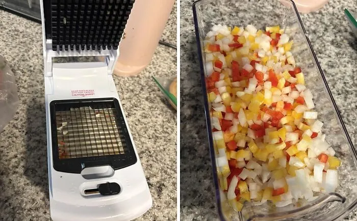 Your Desire To Add One Healthy Thing To Your Diet Is Constantly Being Thwarted By Your Questionable Knife Skills; A <a Style="Display:inline;" Href="Https://Www.amazon.com/Vegetable-Chopper-Spiralizer-Slicer-Choppers/Dp/B0764hs4sl?ie=utf8&th=1&linkcode=ll1&tag=bpdog-20&linkid=dcdfb068dc6074a8637e8a277d38fcdb&language=en_us&ref_=as_li_ss_tl" Target="_blank">  <span Style="Font: Inherit; Color: #d74b1f;"> Vegetable Chopper </Span> Lets You Get Perfectly Diced Onions Without The Drama Or The Tears
