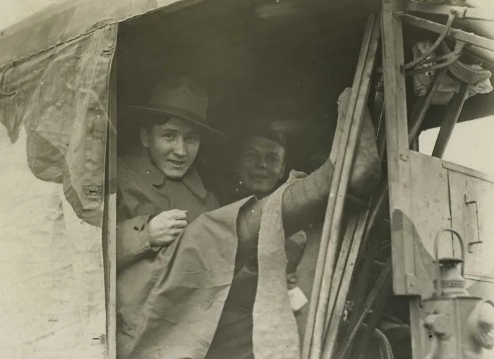 Evacuation Of Injured, Beau Desert Hospital Center, France, 1918