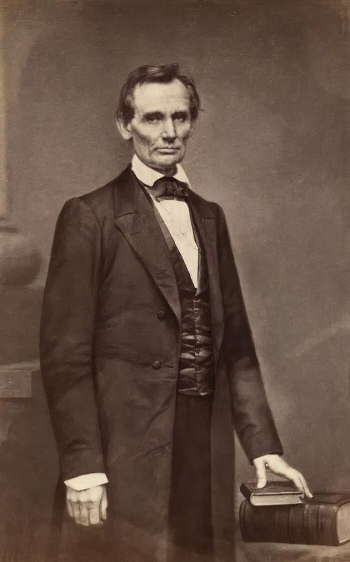 Abraham Lincoln, Candidate For U.S. President, Three-Quarter Length Portrait, 1860
