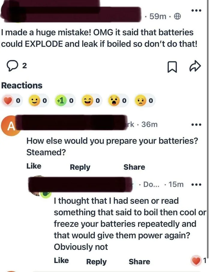 How Do You Cook Your Batteries?