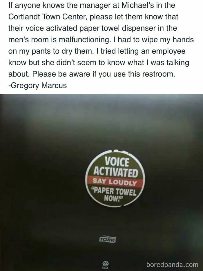 Voice Activated Paper Towels