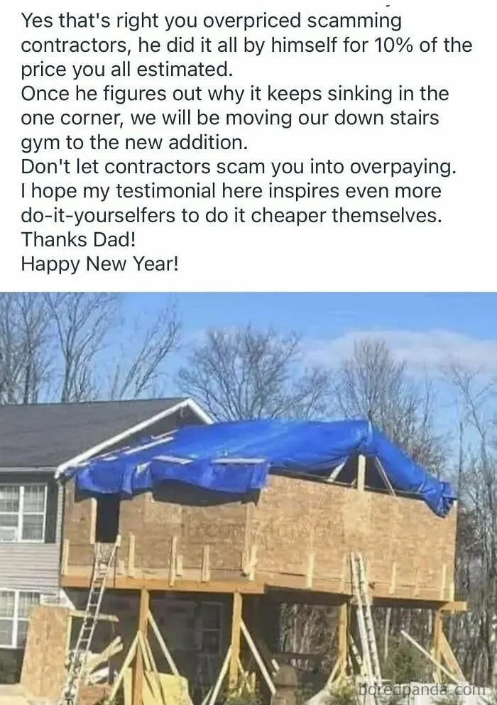 Can We Get Some Contractors Or Builders To Stop This Maniac? 😭
