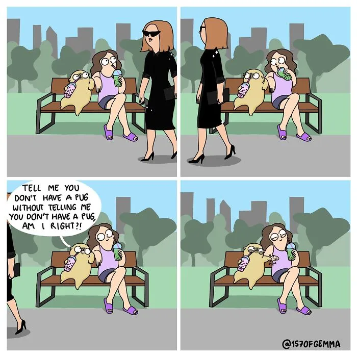 "Every Time I See Someone Dressed Neatly In Black"