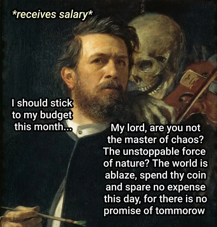 50 Classical Paintings Turned Into Hilarious Memes By "Art Memes Central" (New Pics)