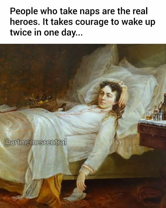 50 Classical Paintings Turned Into Hilarious Memes By "Art Memes Central" (New Pics)
