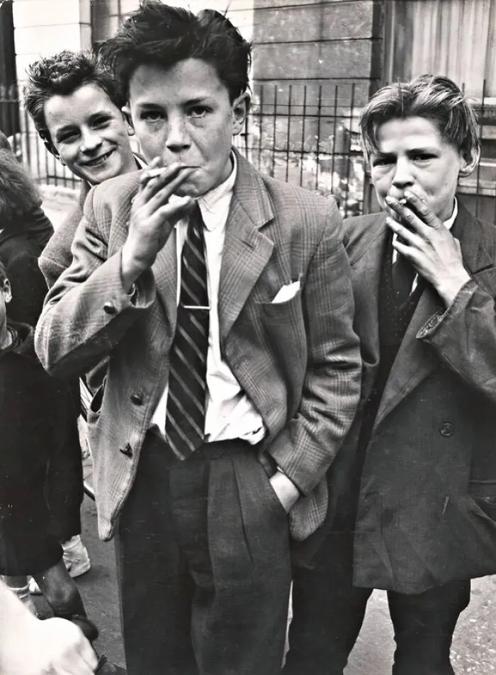 1956: Young "Teddy Boys" Somewhere In England
