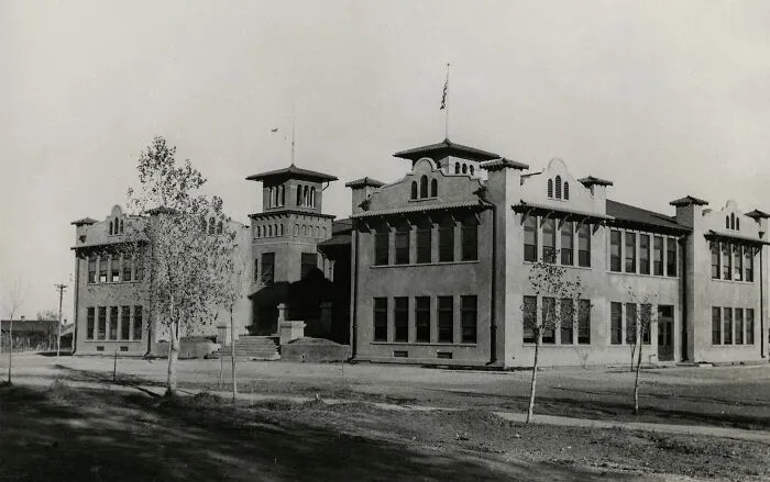 Photograph Of Las Vegas High School, Nevada, 1910s