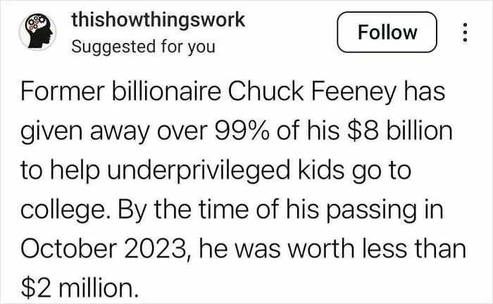 I Wish All Billionaires Were Like This