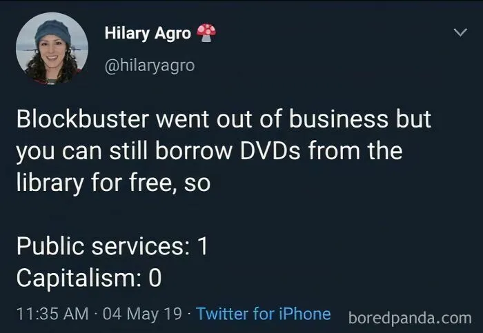 It's Not Like The Advent Of Streaming Services Had Anything To Do With It