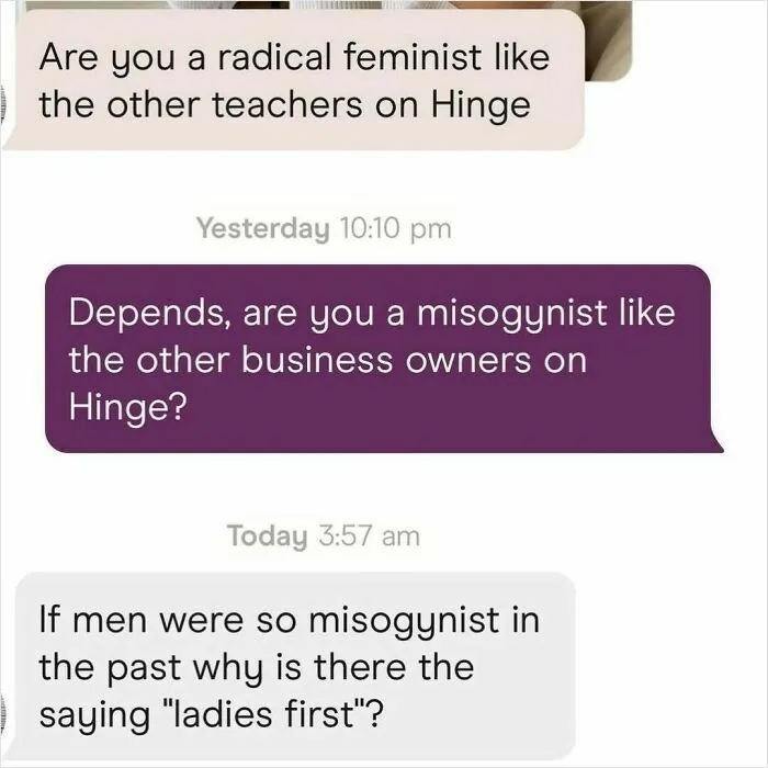 40 Times Pathetic And Cringy Men Showed Their True Colors Right Away