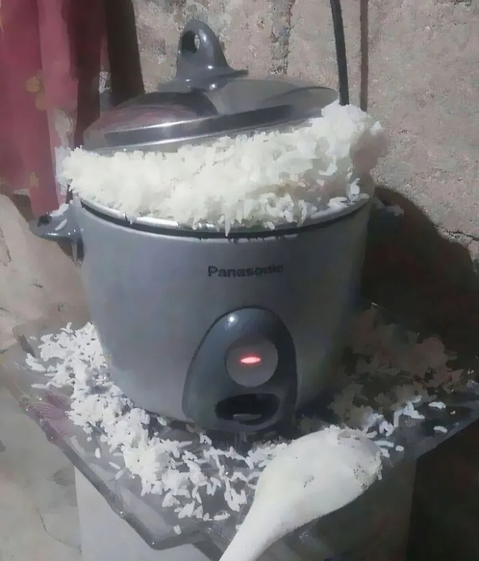 Just A Cup Of Rice, Not All The Packaging