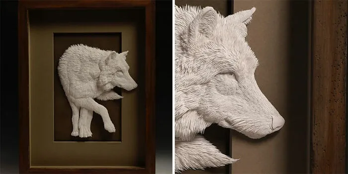 49 Incredible Paper Sculptures That Look Almost Alive By Calvin Nicholls