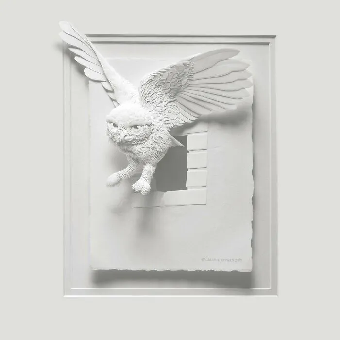 49 Incredible Paper Sculptures That Look Almost Alive By Calvin Nicholls