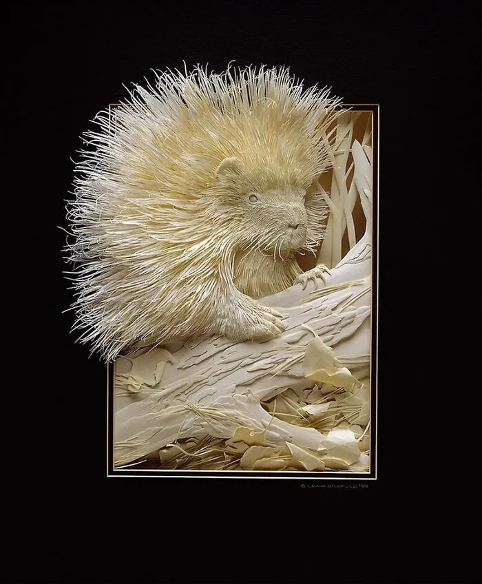 49 Incredible Paper Sculptures That Look Almost Alive By Calvin Nicholls