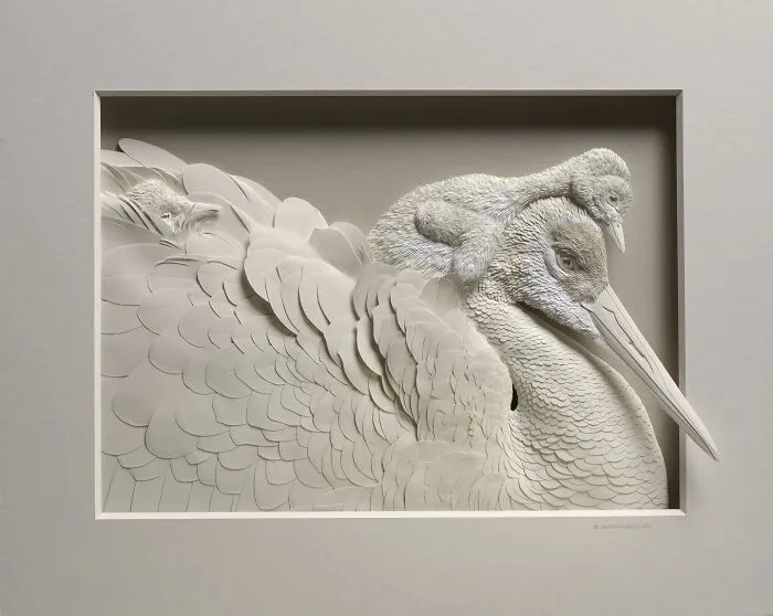 49 Incredible Paper Sculptures That Look Almost Alive By Calvin Nicholls