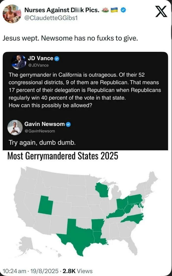 To Troll Newsom - Newsom Won This One