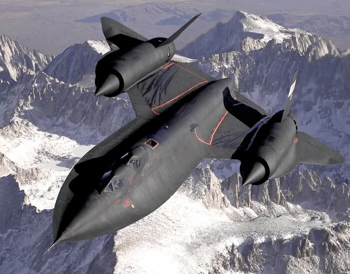 Lockheed Sr-71 Blackbird - 2,193 Mph (3,530 Km/H)