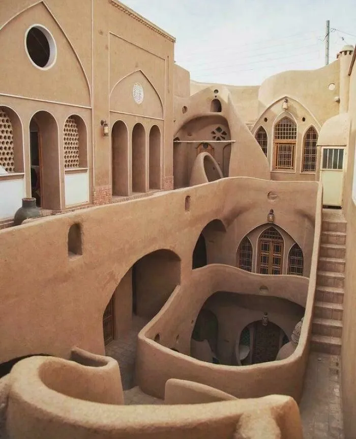 Akhavan Historical House In Kashan, Iran