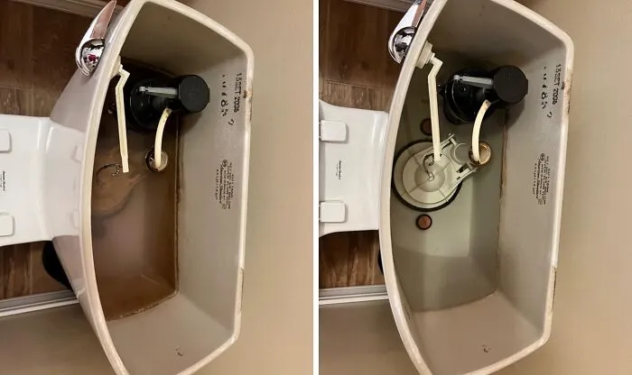 The Spooky, Dark Dimension That Exists Inside Your Toilet Tank Can Be Cleansed Of Its Mysterious Gunk Without You Ever Having To Look At It, All Thanks To Some Drop-In <a Style="Display:inline;" Href="Https://Www.amazon.com/Instant-Power-1806-Toilet-Cleaner/Dp/B00ch1e9l6?ie=utf8&linkcode=ll1&tag=bprabbit-20&linkid=1f36955276398a57a652c21ea81f79ca&language=en_us&ref_=as_li_ss_tl" Target="_blank">  <span Style="Font: Inherit; Color: #d74b1f;"> Toilet Tank Cleaner </Span>