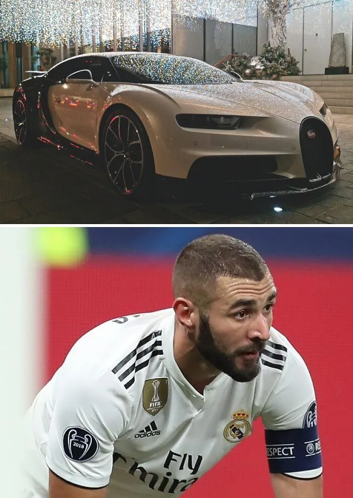 Karim Benzema - Bugatti Chiron - $3 Million