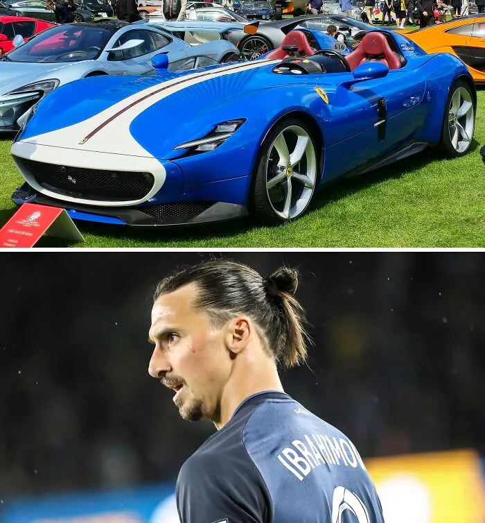Zlatan Ibrahimovic - Ferrari Monza Sp2 - $1.8 Million