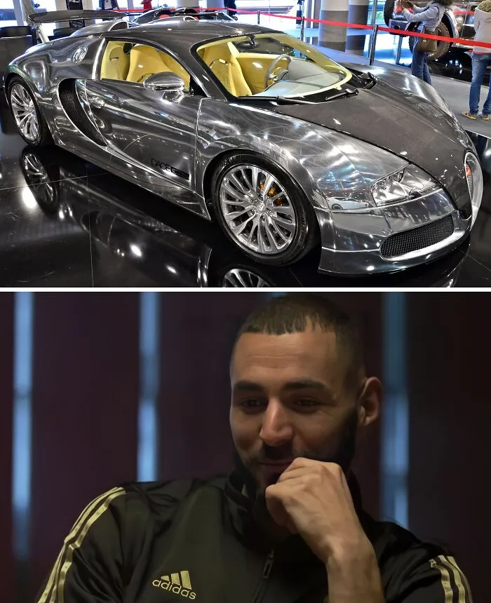 Karim Benzema - Bugatti Veyron Pur Sang - $1.9 Million