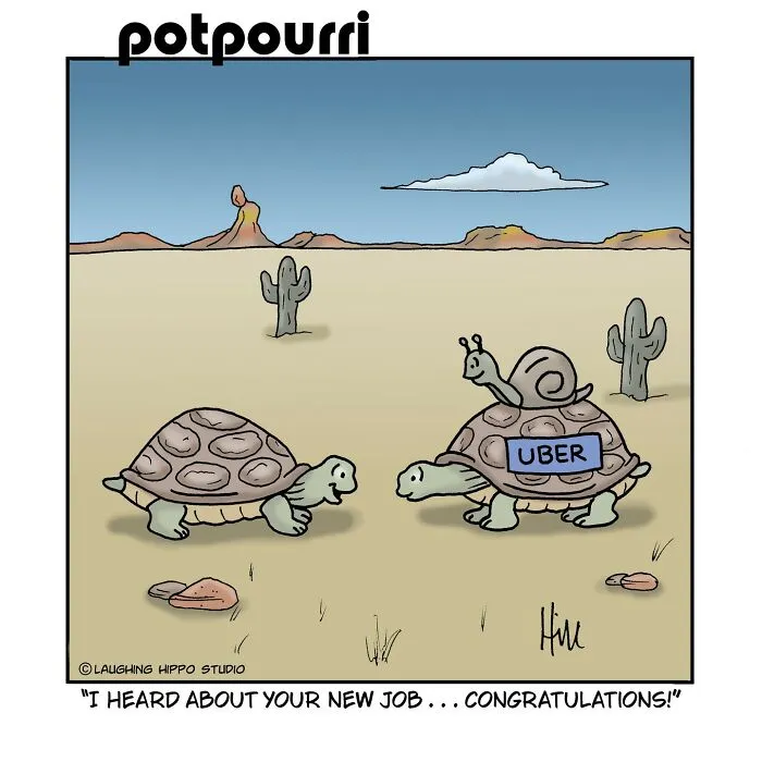 50 New One-Panel Comics Filled With Humor And Silly Situations By ‘Laughing Hippo Studio’