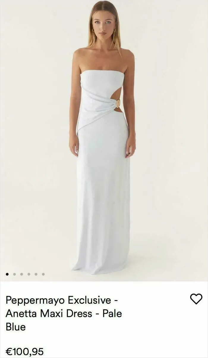 El vestido "azul pálido" que mi hermana compró para mi boda