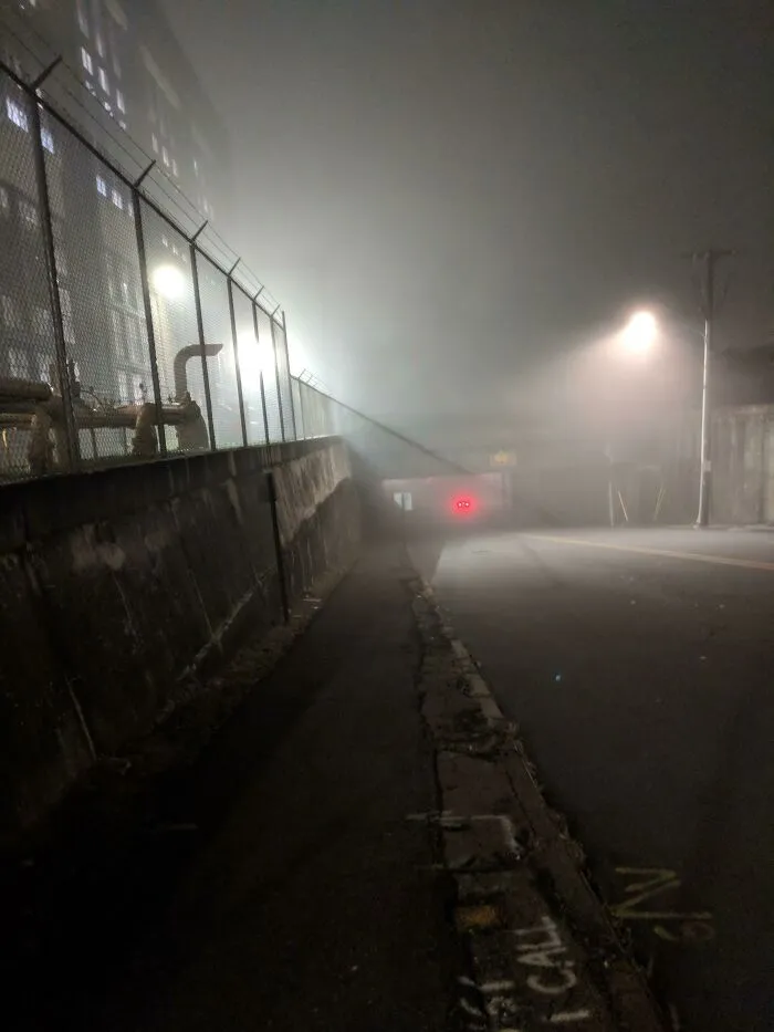 El camino que recorro para ir al trabajo