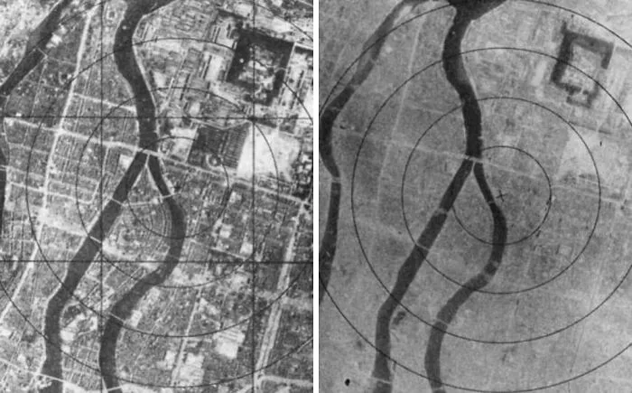 Imágenes comparativas en blanco y negro que revelan la diversidad inesperada de la vida a través de distintos paisajes urbanos.