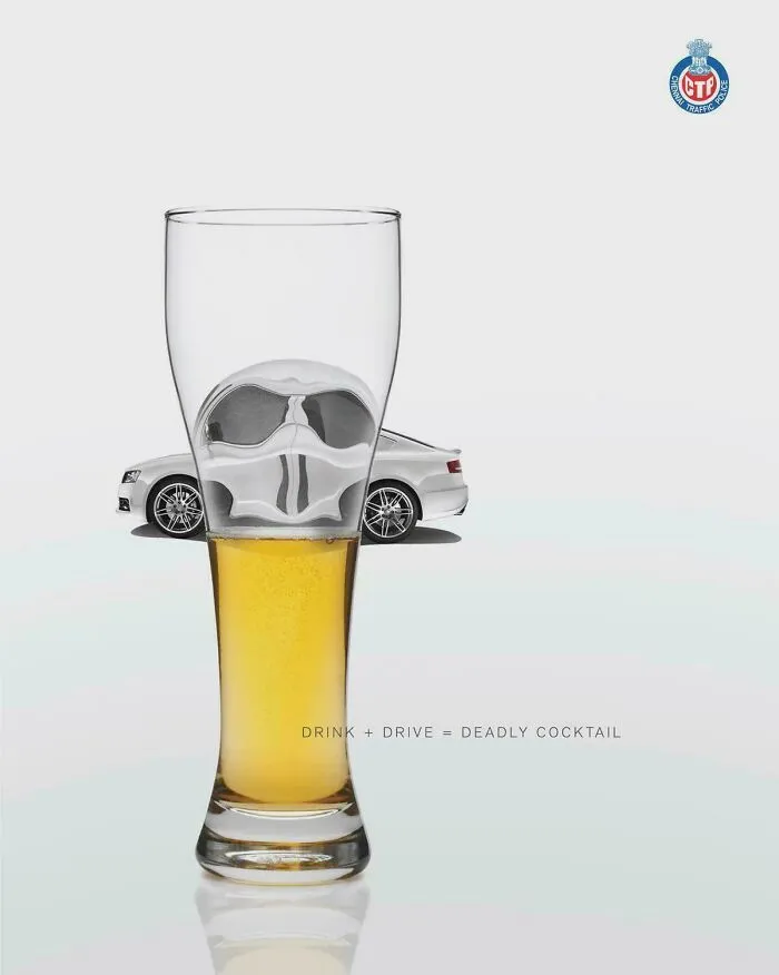 Ad Against Drive Drunk In India