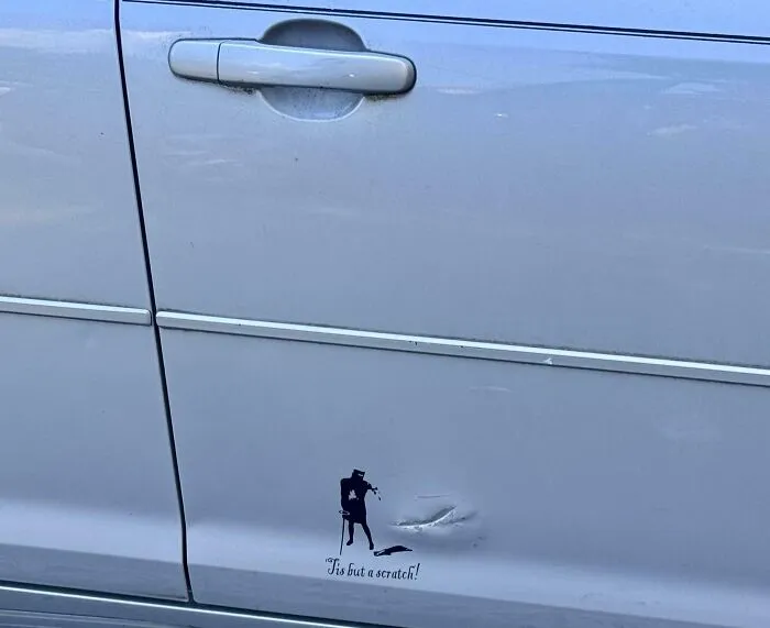 "Solo es un rasguño"
