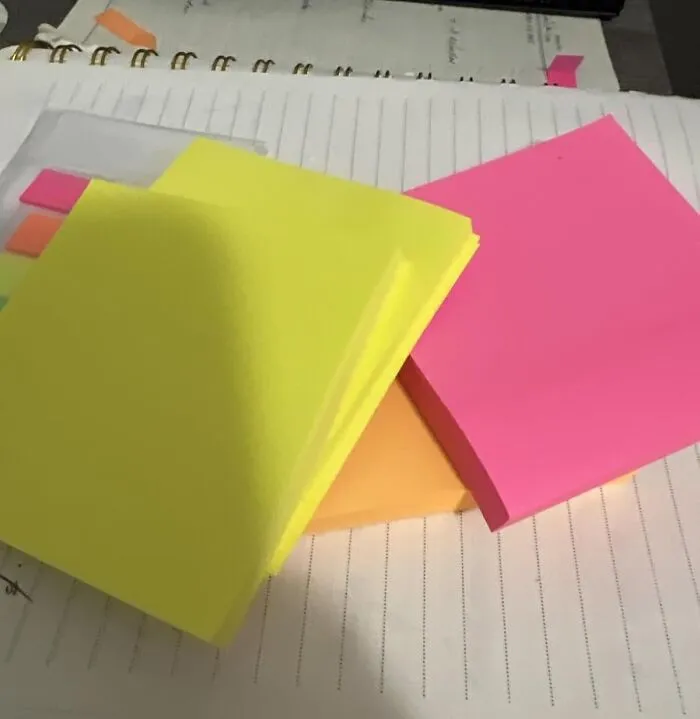 Now You Can Leave Tiny, Colorful Demands For Your Future Self All Over The House With A <a Style="Display:inline;" Href="Https://Www.amazon.com/Sticky-Bright-Colors-Self-Stick-Sheets/Dp/B07v1qy7dv?ie=utf8&th=1&linkcode=ll1&tag=bpsheep-20&linkid=1766644bef041fcd4c85d3b78bf80345&language=en_us&ref_=as_li_ss_tl" Target="_blank"> <span Style="Font: Inherit; Color: #d74b1f;"> 6-Pack Of Sticky Notes </Span>