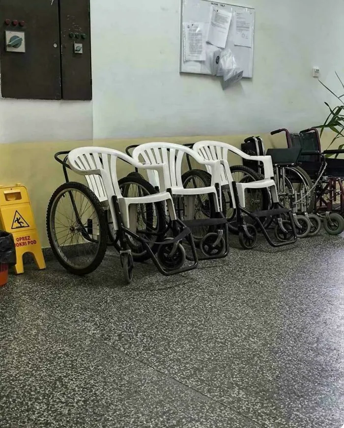 Wheelchairs In Bosnian Hospitals