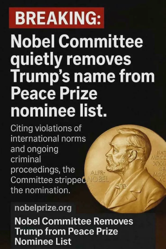 To Get A Nobel Peace Prize
